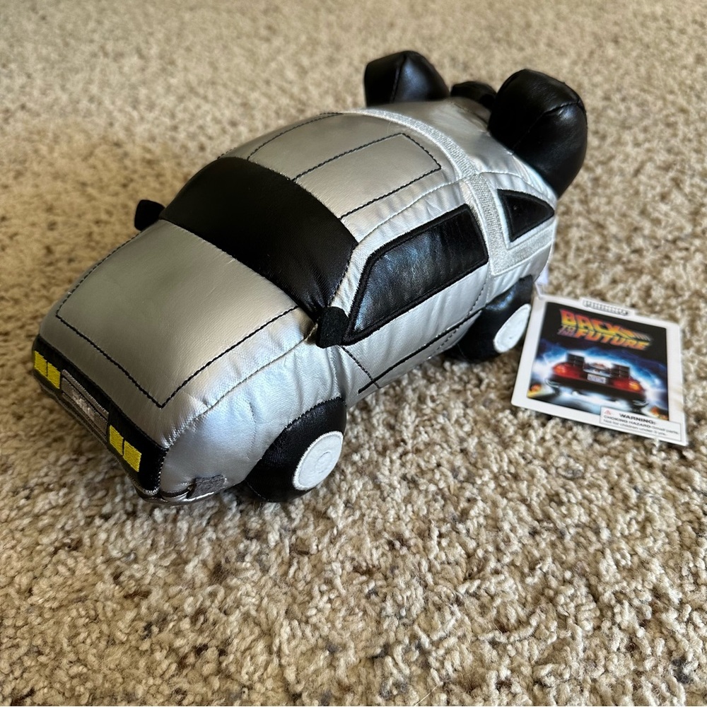 Back to the Future Kidrobot brand Phunny DeLorean 11-Inch Plush